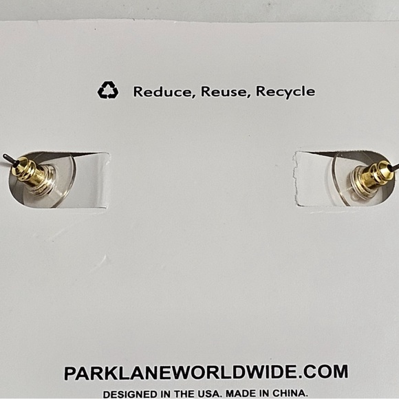 PARK LANE SPARKLE BOX MERIGOLD EARRINGS - Picture 11 of 11